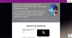 Desktop Screenshot of drewgates.com