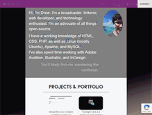 Tablet Screenshot of drewgates.com